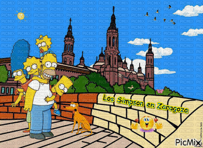 Los Simpson - Ingyenes animált GIF