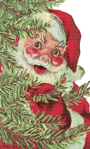 Weihnachtsmann, vintage - ingyenes png