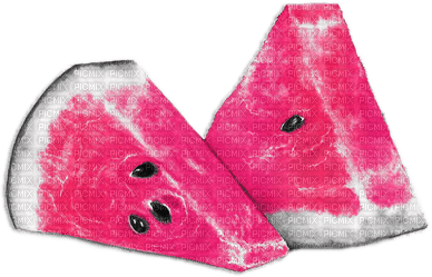 soave deco summer  fruit watermelon black white - bezmaksas png