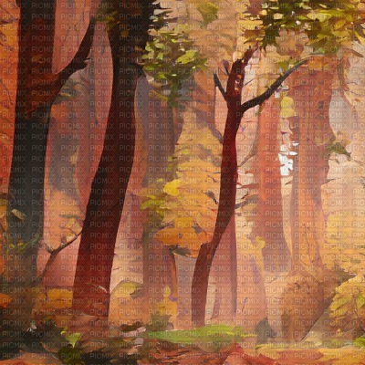 Brown Forest Background - gratis png