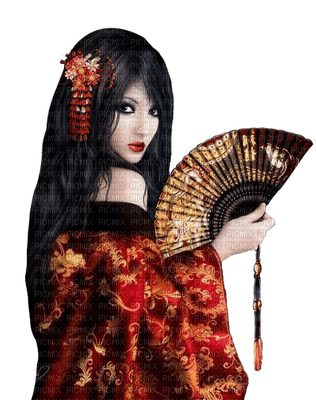 Salomelinda femme asiatique  ! - png grátis