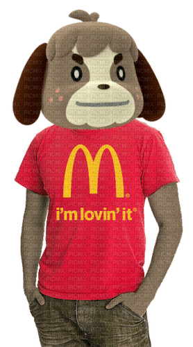 Animal Crossing - Digby - Free PNG