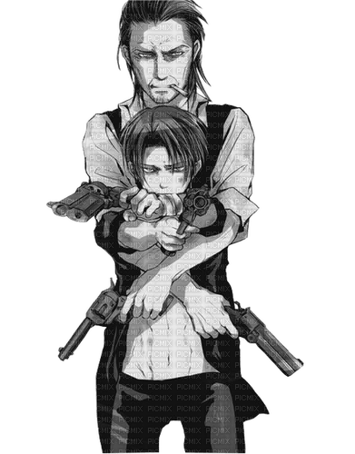 Kenny and Levi Ackerman - darmowe png