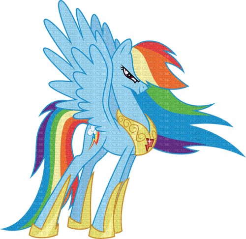 little pony rainbow - zadarmo png
