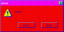 error msg - Free animated GIF