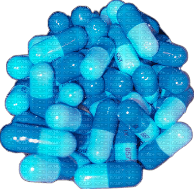 blue pills - PNG gratuit