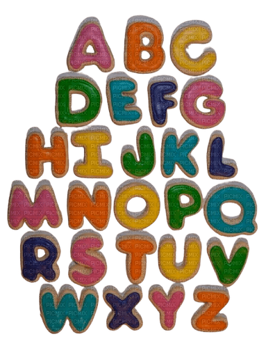 cookie letters - δωρεάν png