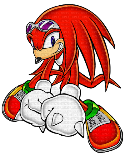 sonic adventure knuckles the echidna - png grátis