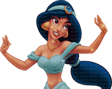 Princess Jasmine - Bezmaksas animēts GIF