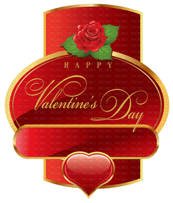 Kaz_Creations Valentine Deco Love Hearts Text Label - 免费PNG
