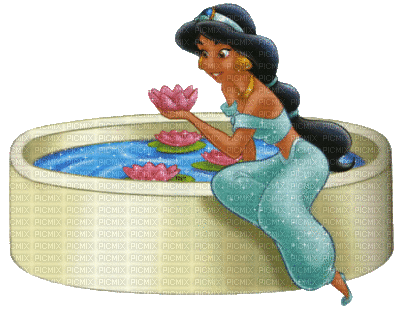 Jasmine - GIF animé gratuit