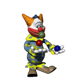 ani-clown - Безплатен анимиран GIF