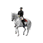 oficial a caballo  gif  dubravka4 - Ücretsiz animasyonlu GIF