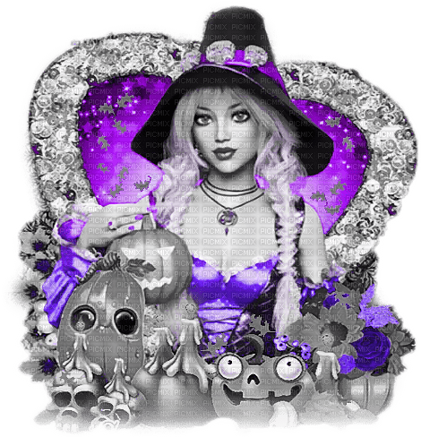 soave woman halloween witch fashion pumpkin - png grátis