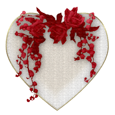 Walentynkowe serce - Безплатен анимиран GIF