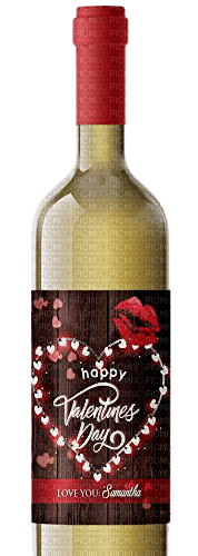 Wine Valentine's Day - Bogusia - besplatni png
