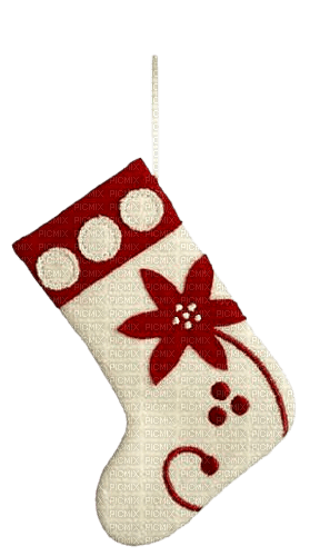 gala Christmas sock - PNG gratuit