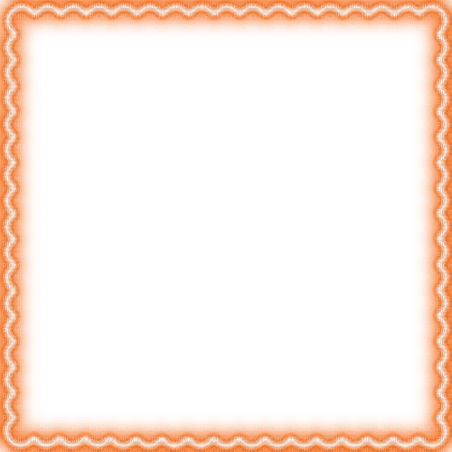 Frame.Neon.Orange - KittyKatLuv65 - Free PNG