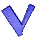 lettre-V - Бесплатный анимированный гифка