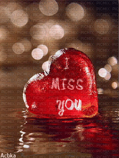 Miss You - Nemokamas animacinis gif