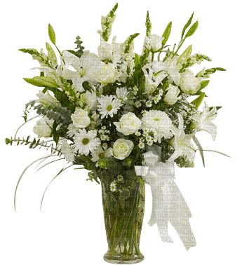 Kaz_Creations Flowers-Fleurs-Vase - безплатен png