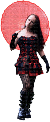 Goth Lady - png gratuito