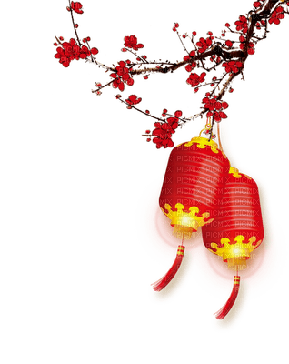 Asian lantern, sunshine3 - bezmaksas png