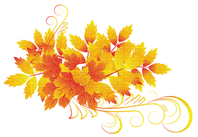 Kaz_Creations Autumn Fall Leaves Leafs - Free PNG