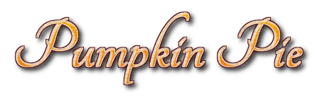Pumpkin Pie Text - Bogusia - PNG gratuit