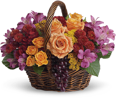 Flowers basket bp - kostenlos png