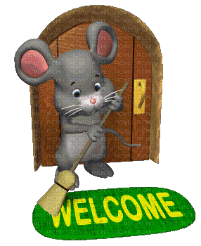 mouse gif souris - Free animated GIF