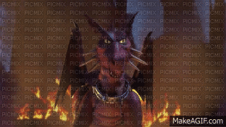 Shrek Drache Dragon - GIF animate gratis