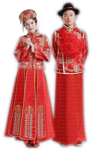 Rena Chinesin rot Lady Woman Frau Hochzeit Mann - kostenlos png