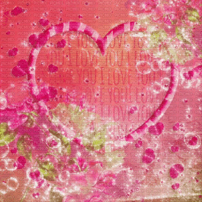 Animated.BG.Hearts.Pink - KittyKatLuv65 - 無料のアニメーション GIF
