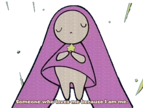 someone who love me bc i am me - 免费PNG