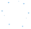 Etoiles bleues - Ilmainen animoitu GIF