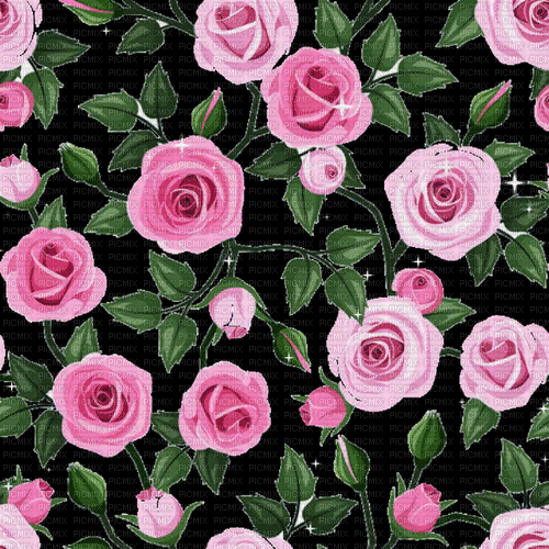 pink rose background - GIF animado gratis