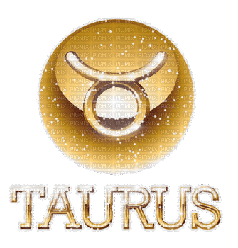 Y.A.M._Zodiac Taurus text - Δωρεάν κινούμενο GIF