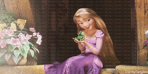 ✶ Rapunzel {by Merishy} ✶ - Gratis animeret GIF