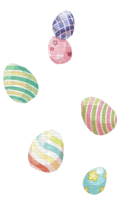 ✶ Easter Eggs {by Merishy} ✶ - Free PNG
