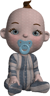 bebe garçon teuteute bleu sophiejustemoi - Kostenlose animierte GIFs