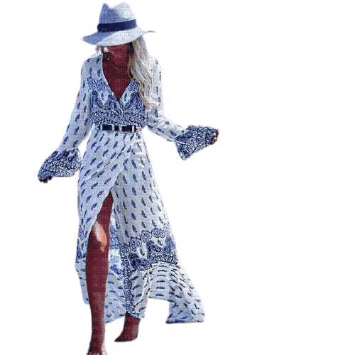 woman summer boho style - ücretsiz png