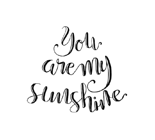 kikkapink text quote quotes png my sunshine - ingyenes png
