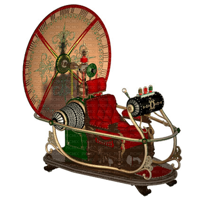 steampunk christmas bp - Free PNG