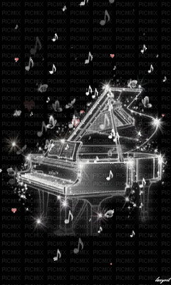 piano bp - Бесплатный анимированный гифка