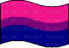 Bisexual flag waving - PNG gratuit