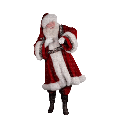 santa claus Père Noël weihnachtsmann man homme  christmas noel xmas weihnachten Navidad рождество natal tube gif anime animated animation
