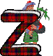 Kaz_Creations Alphabets Scottish Letter Z - GIF animado gratis