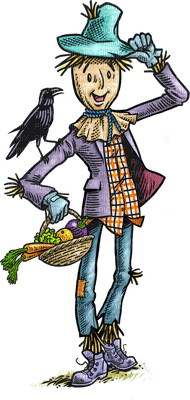 farm scarecrow bp - png gratis