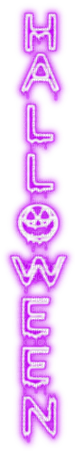 Halloween.Text.Purple - KittyKatLuv65 - png ฟรี